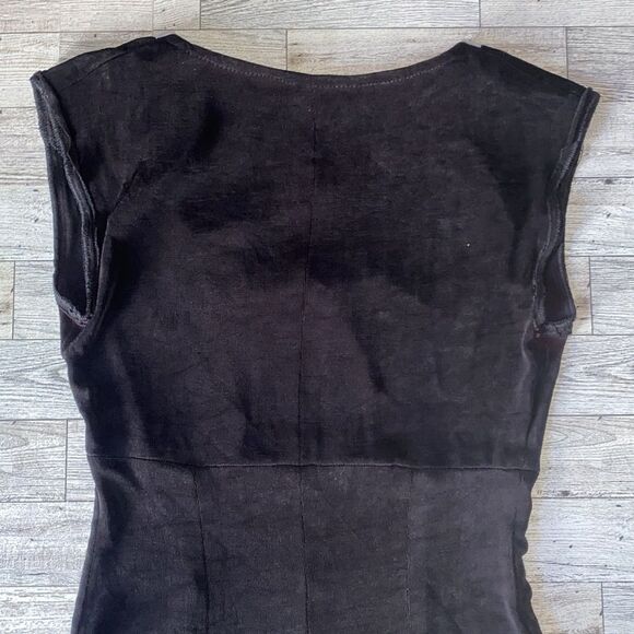 Cache, Vintage, Black, Sleeveless, Formal, Maxi Dress/Gown - Picture 10 of 16